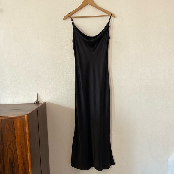 Victoria's Secret | Dresses | Vintage 9s Victorias Secret 00 Silk Maxi Slip  Dress | Poshmark